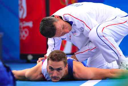 sport massage helped name win Bronze AA in Beijing
