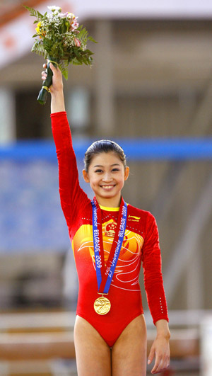 nice smile - China's Jiang Yuyuan 