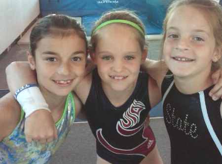 gymnasts Woodward West Gymnastics camp