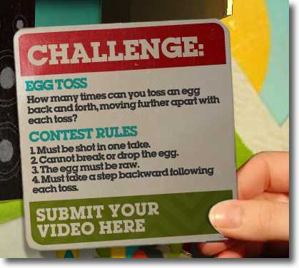 egg-toss