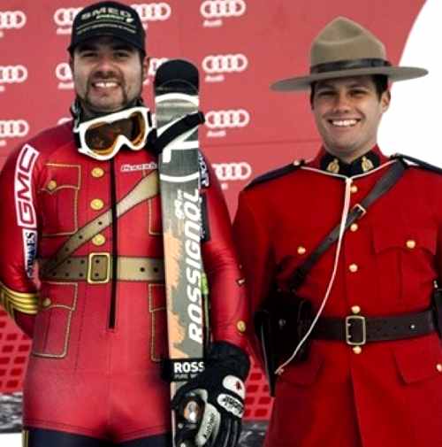 Canadian ski team uniform