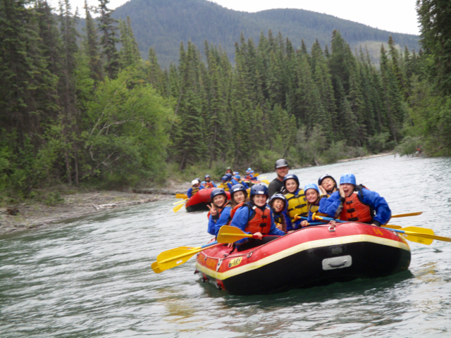 whitewater rafting