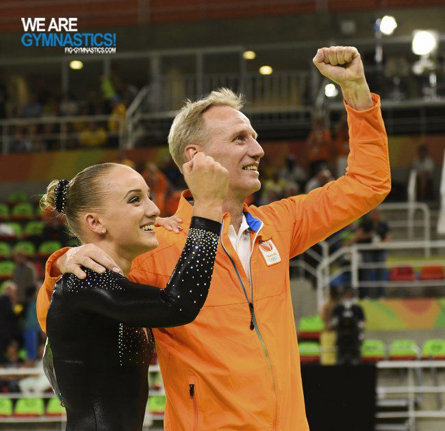 Olympic Games Rio 2016: WEVERS Sanne/NED and coach